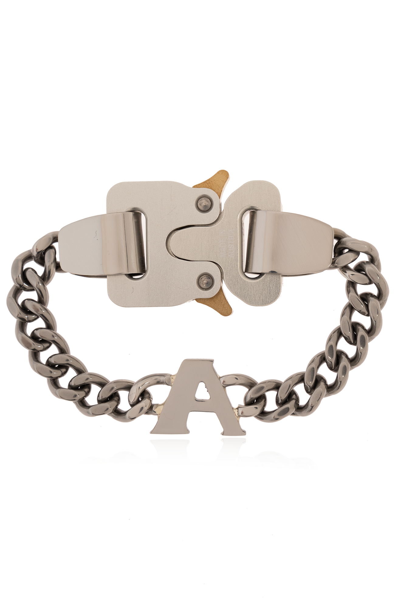 Silver Bracelet with rollercoaster buckle 1017 ALYX 9SM - Vitkac